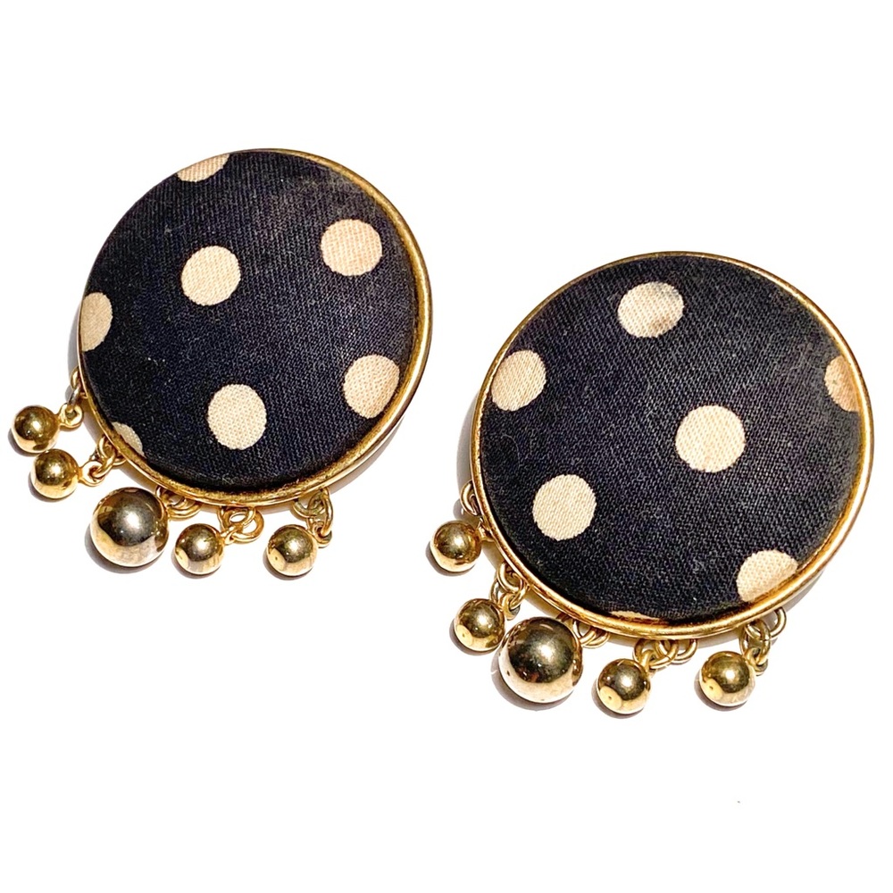 Vintage Natasha Stambouli Large Earrings - Picture 7 of 15